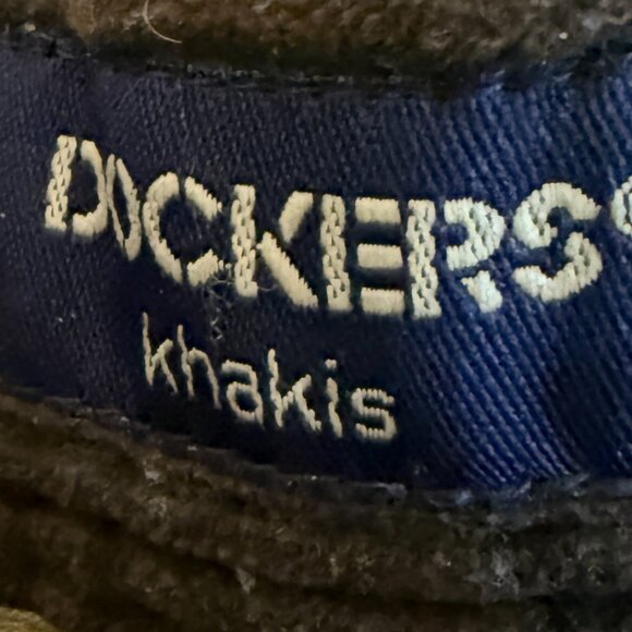 Dockers Khakis Men's 38x29 Relaxed Fit Brown Corduroy Cuffed Pants - Picture 3 of 4